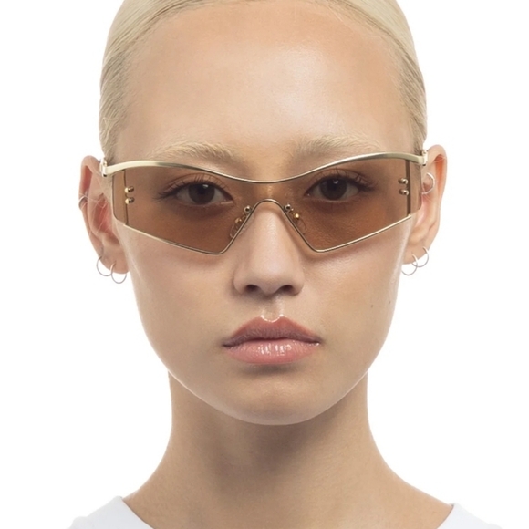 Le Specs | Hyperbole Satin Gold - Picture 2 of 15